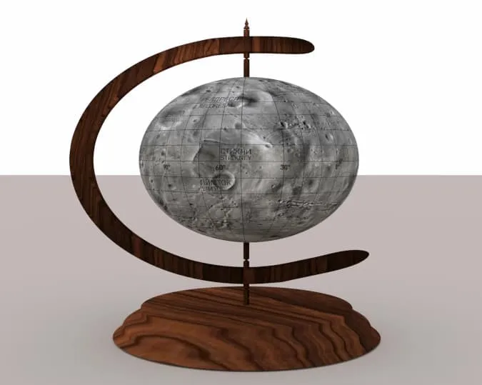 Виртуальный глобус спутника Марса Фобоса Виртуальный глобус спутника Марса Фобоса