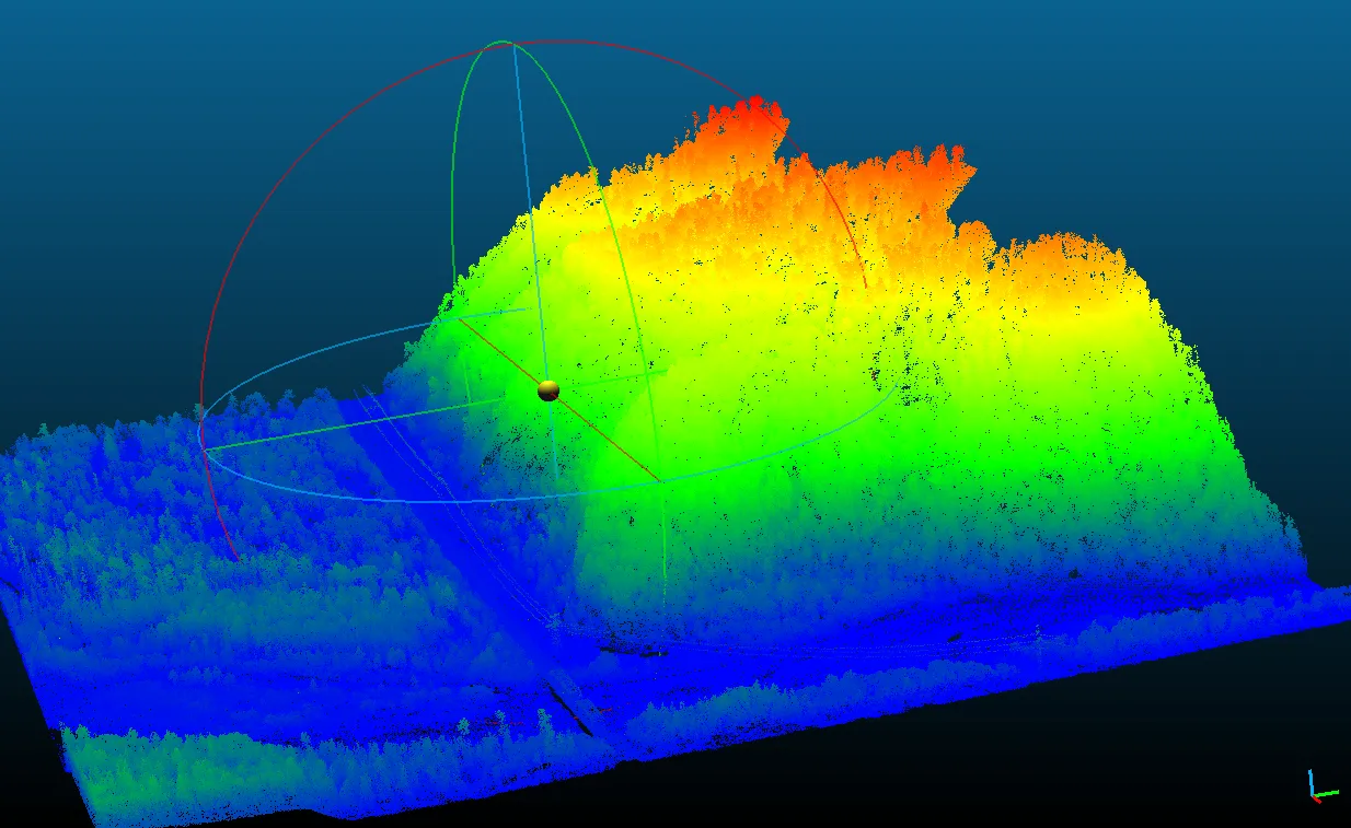 Облако точек лазерного отражения Облако точек лазерного отражения